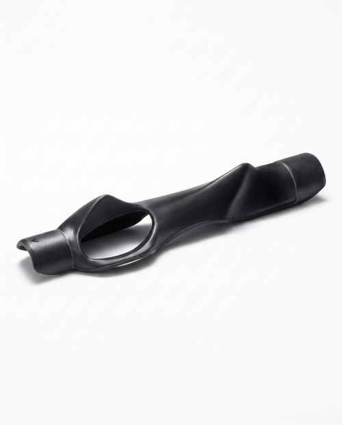Black golf grip trainer